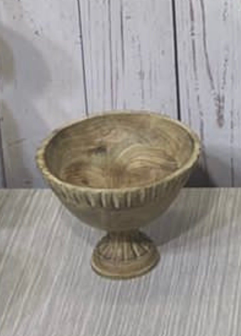 Copon Madera Café Con Pedestal