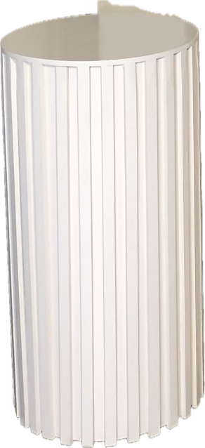 Cilindro Grande Tablillas Beige