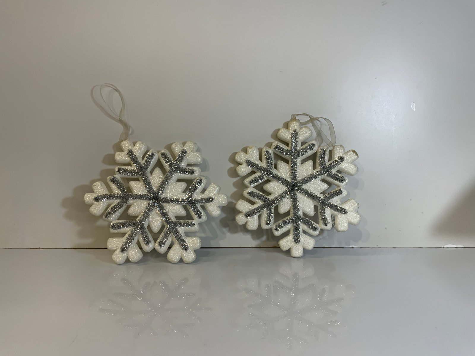 Snowflake Blanco Escarchado Icopor