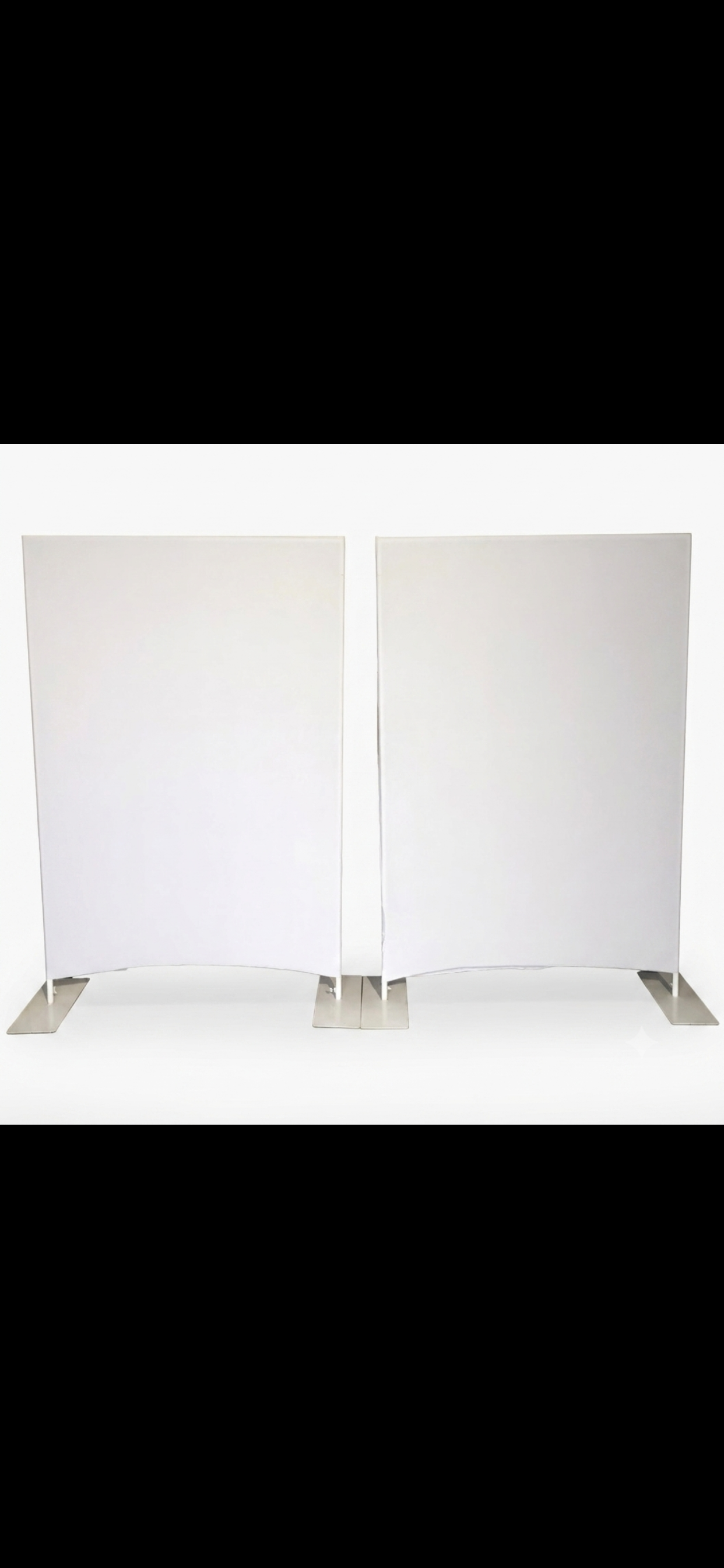 Estructura Bajita Punta Rectangular Mas Tela Blanca