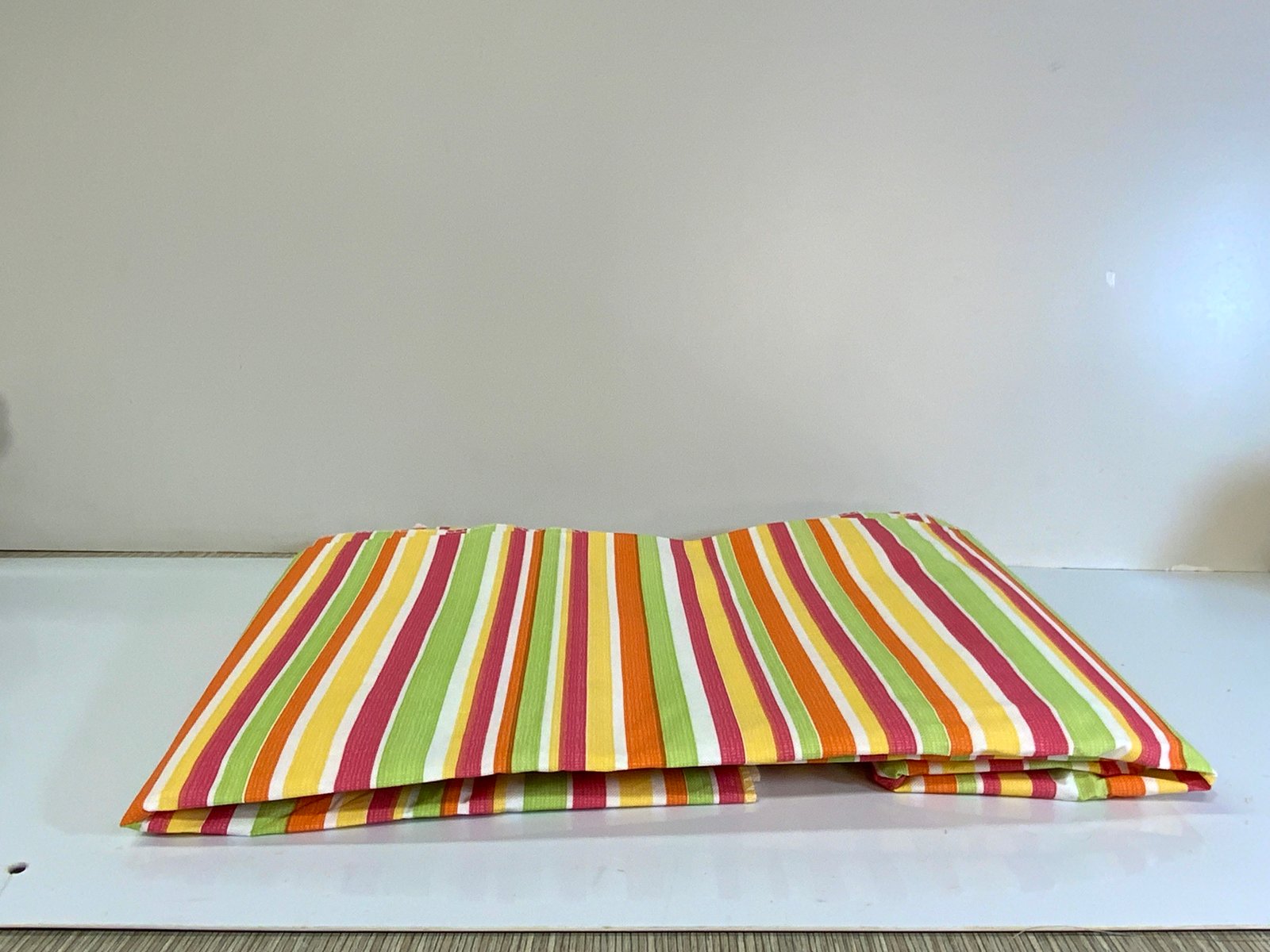 Mantel Rayas Colores Mexicano Plástico Tipo Tela