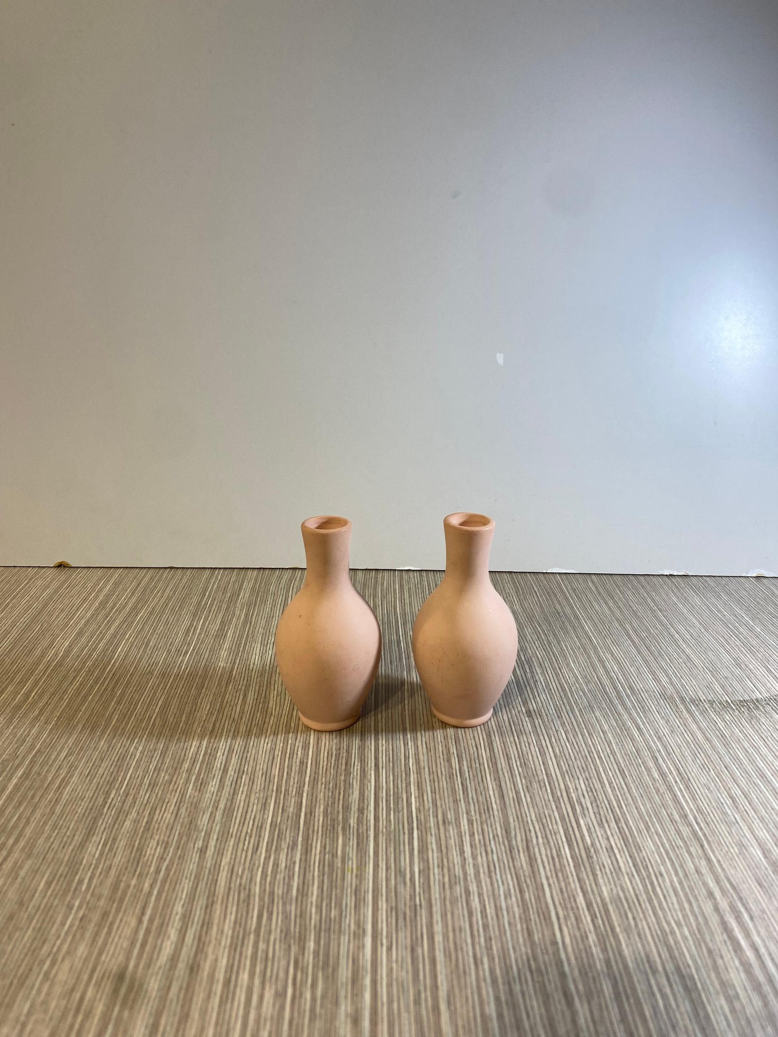 Jarron Solitario Ceramica Mini Rosado