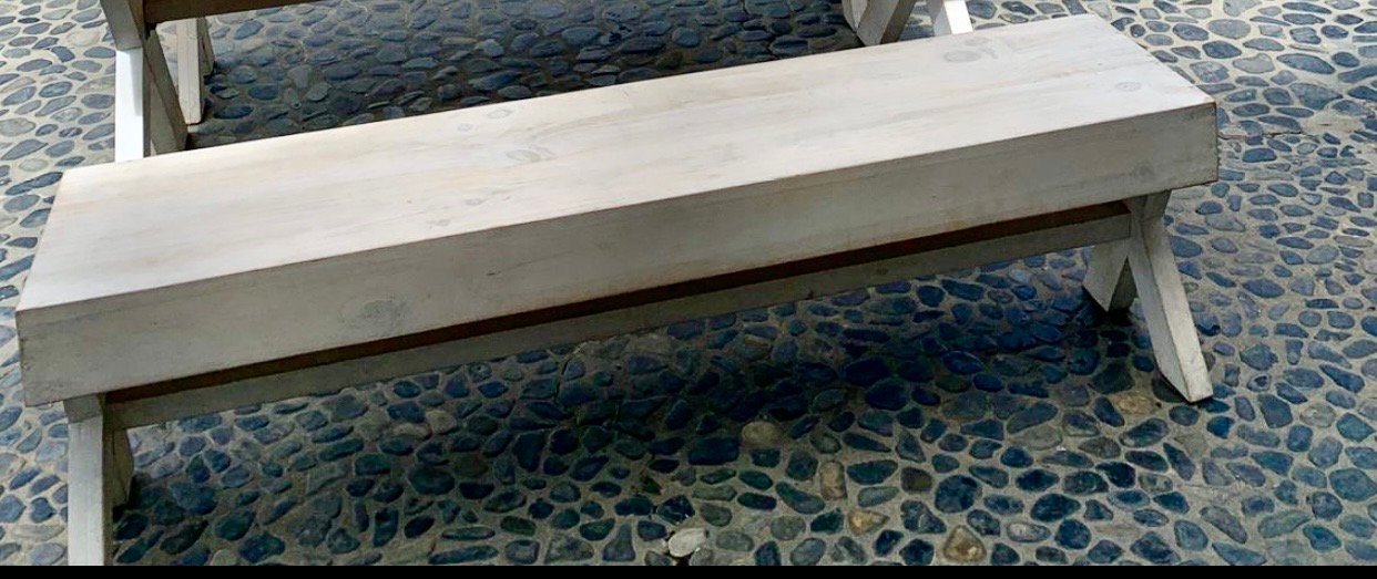 Banca Vanilla 1.50 Largo X 33 Ancho