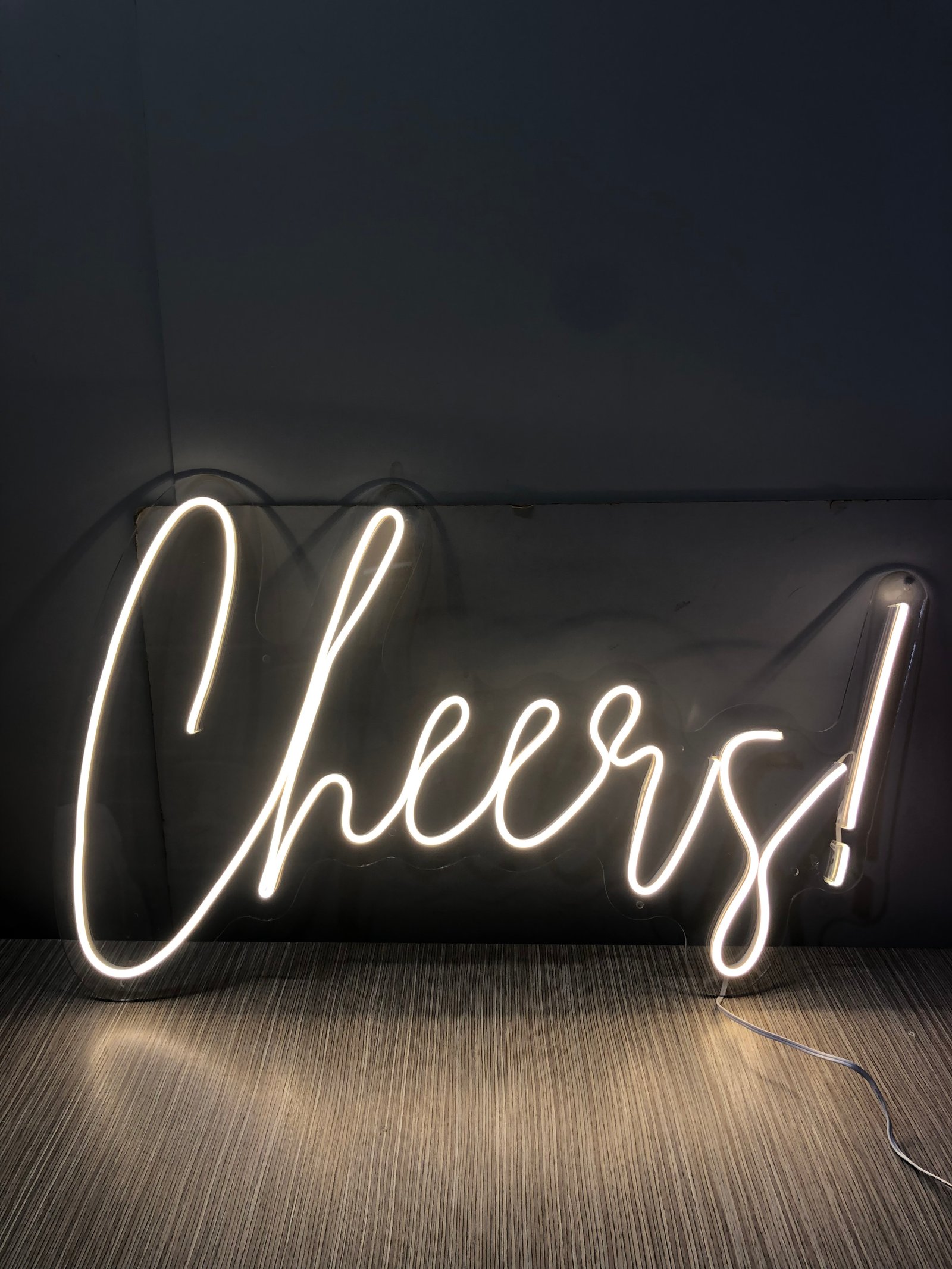 Letrero Cheers Luz