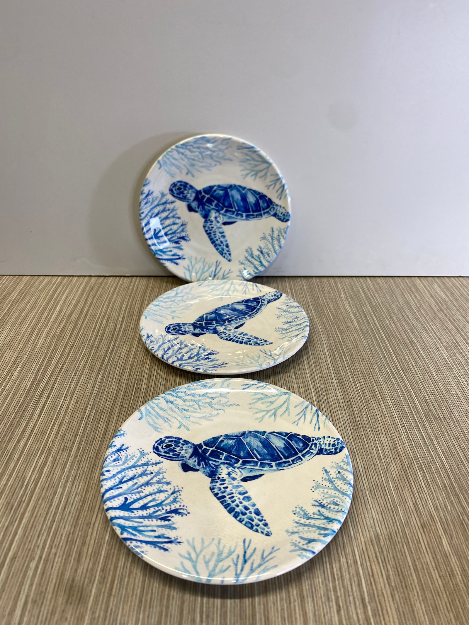 Plato Azul Tortuga