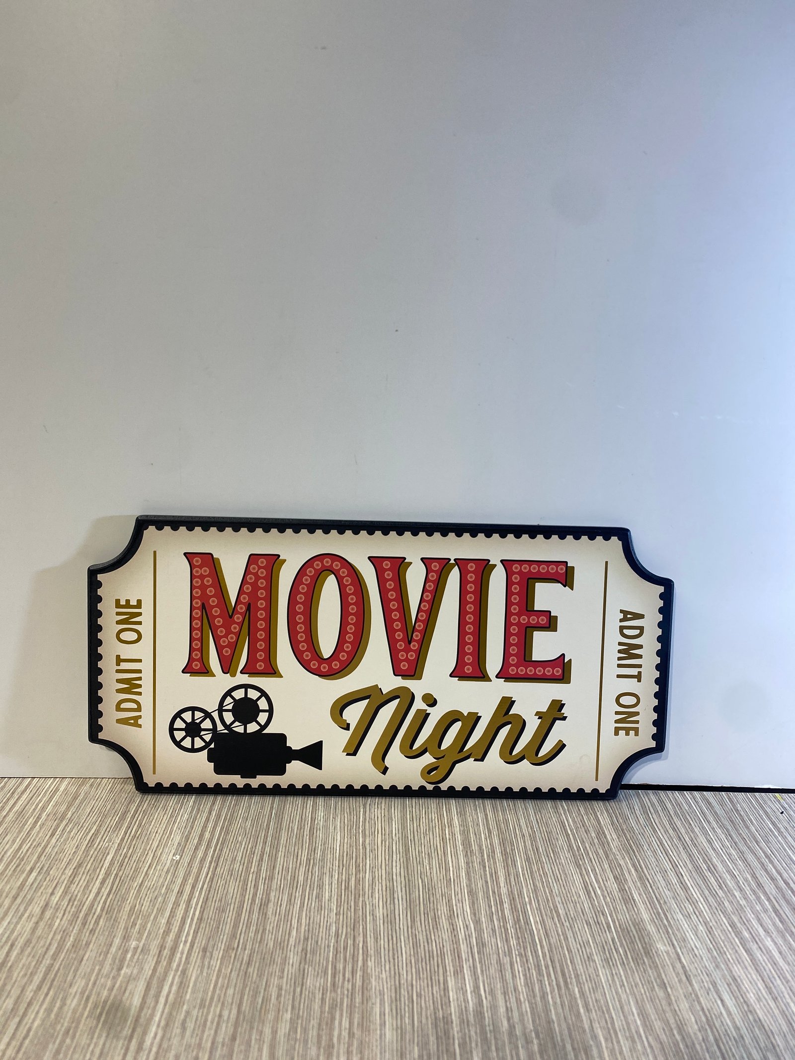 Placa Movie Night