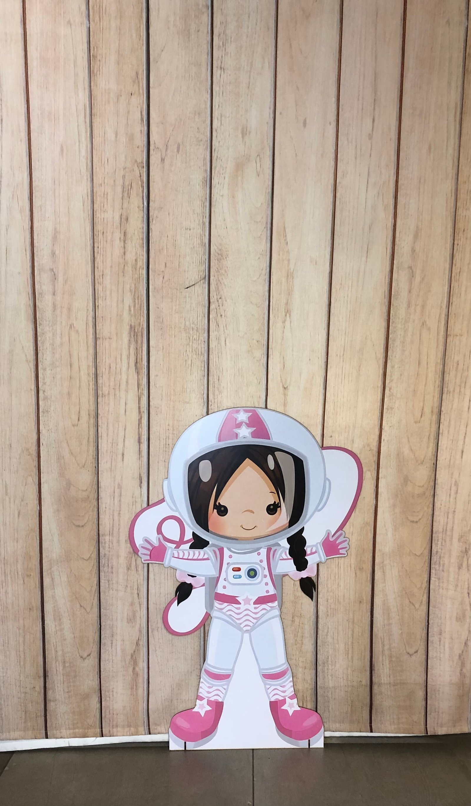 Niña Astronauta Mdf 80Cm
