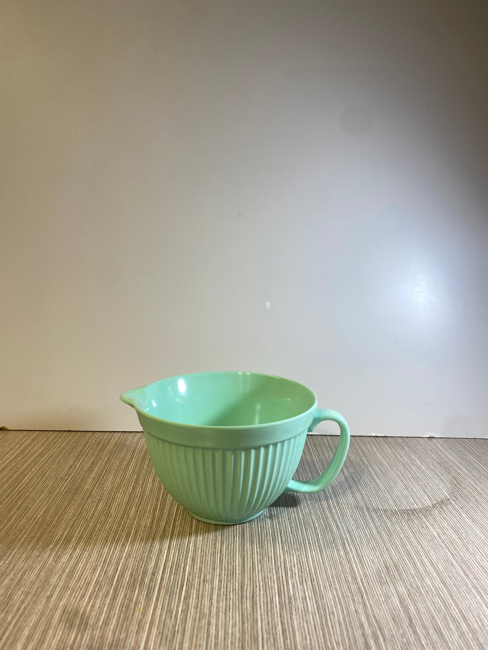 Taza Decorativa Acrilica Verde