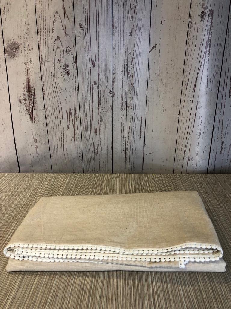 Mantel Cafe Borde Blanco