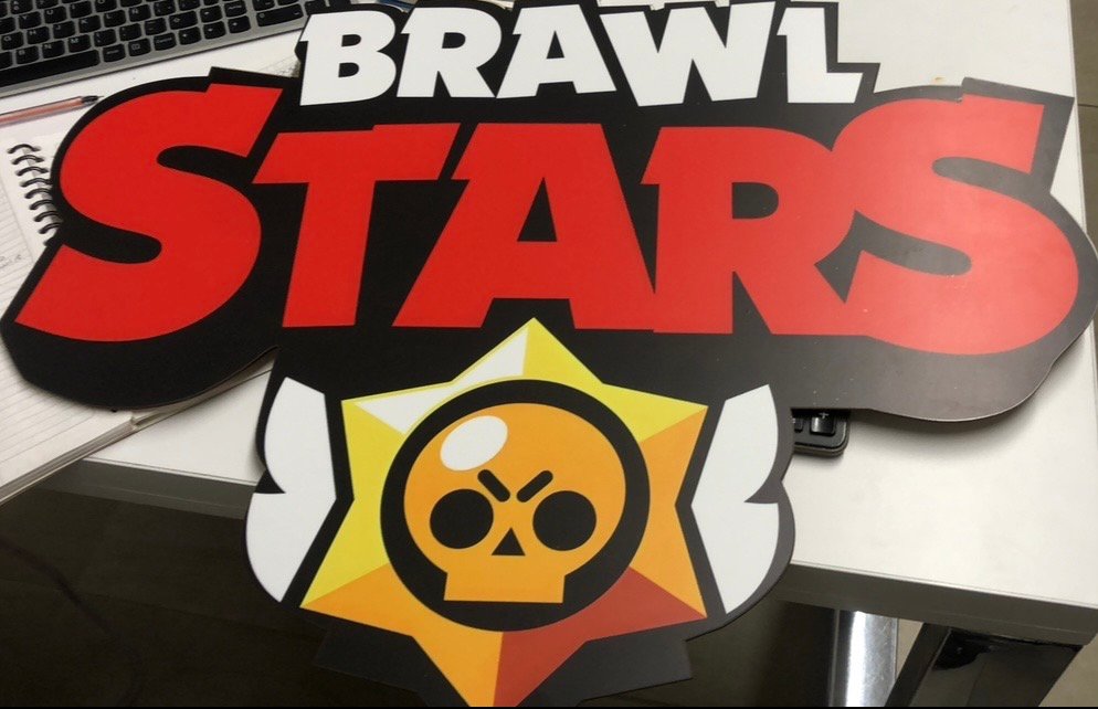 LETRERO BRAWL STARS
