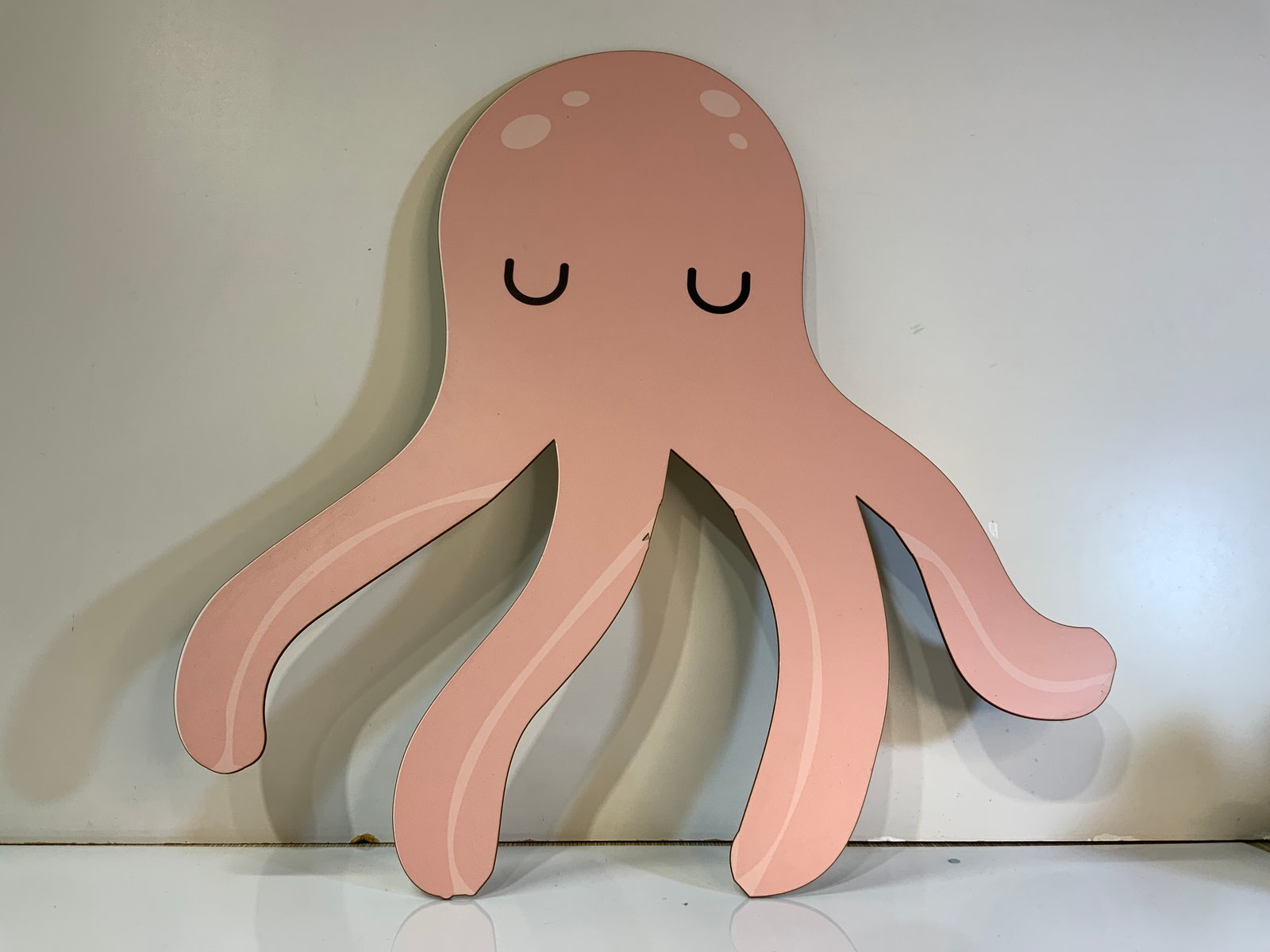 Pulpo Rosado Mdf (58 Cm Alto)