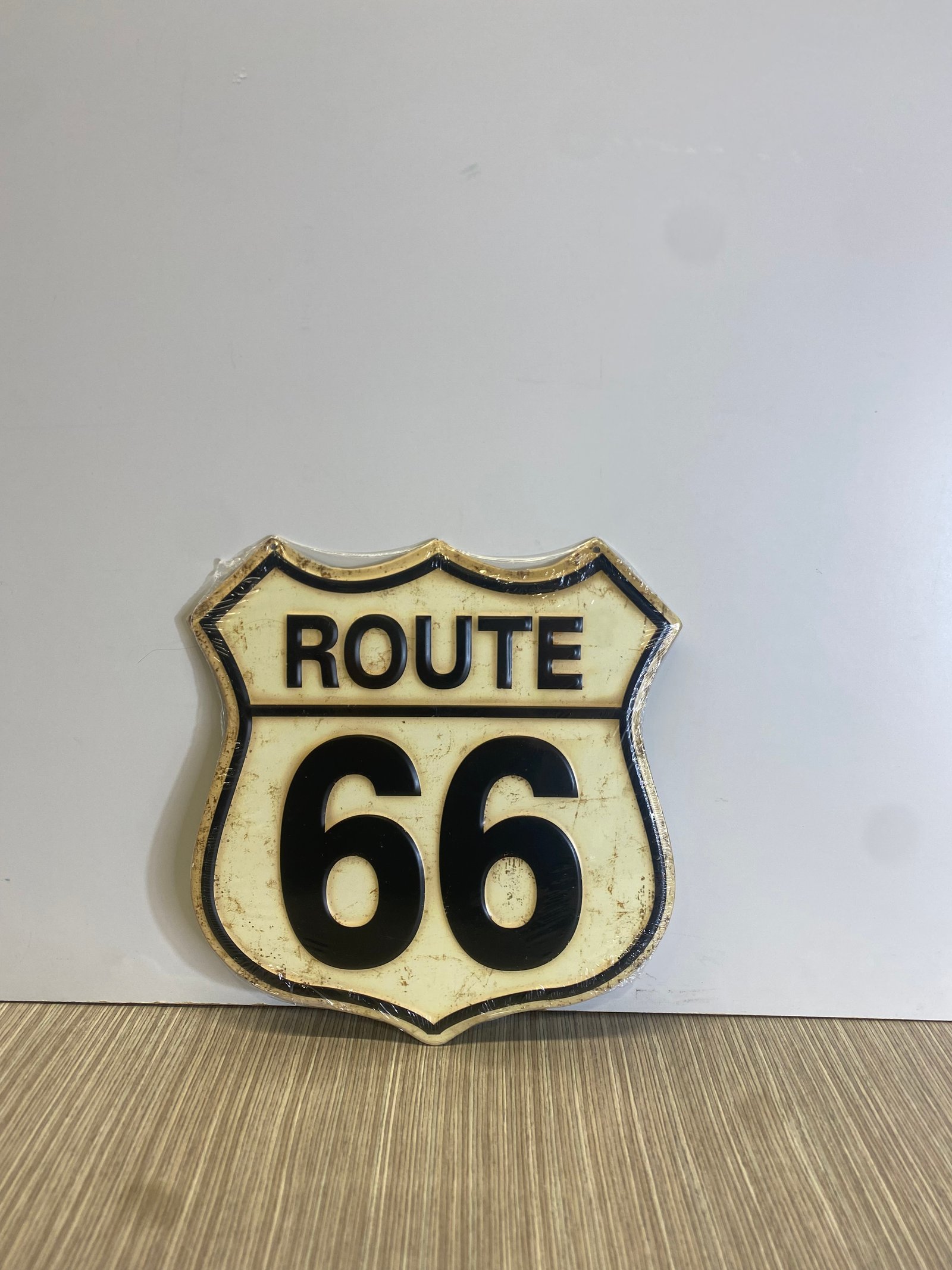 Placa Metalica Route 66