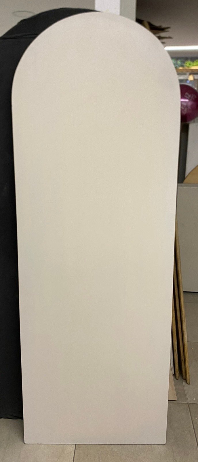 Tabla Madera Punta Ovalada Beige (Del Arco 3D)