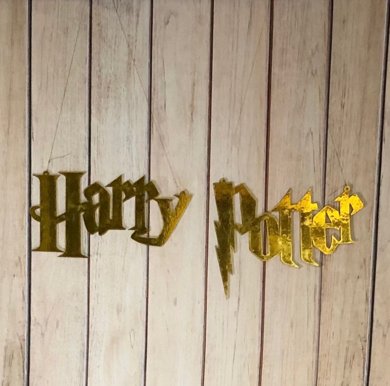 Letrero Harry Potter