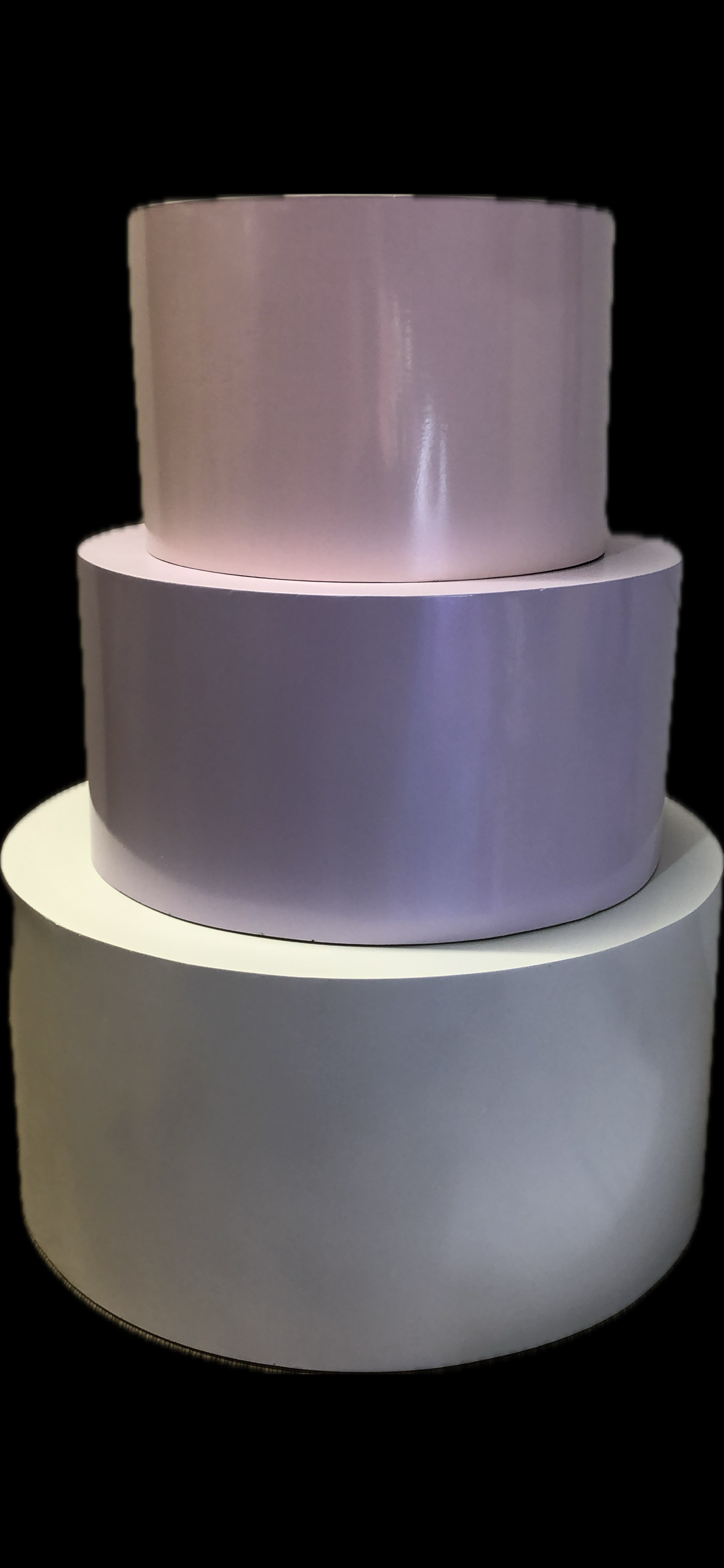 Juego X3 Cilindros Escalonados Pastel