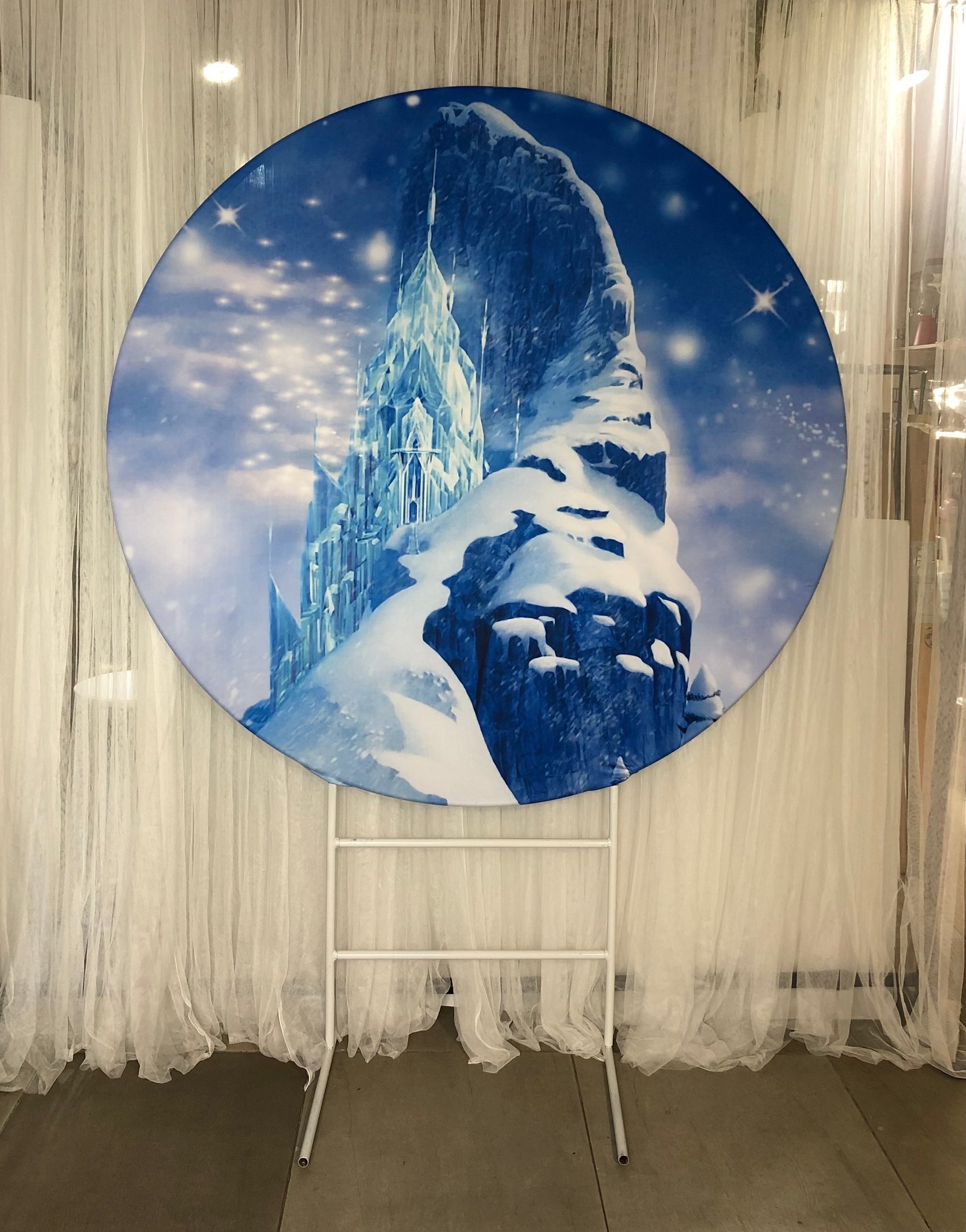 Estructura Redonda Tela Frozen