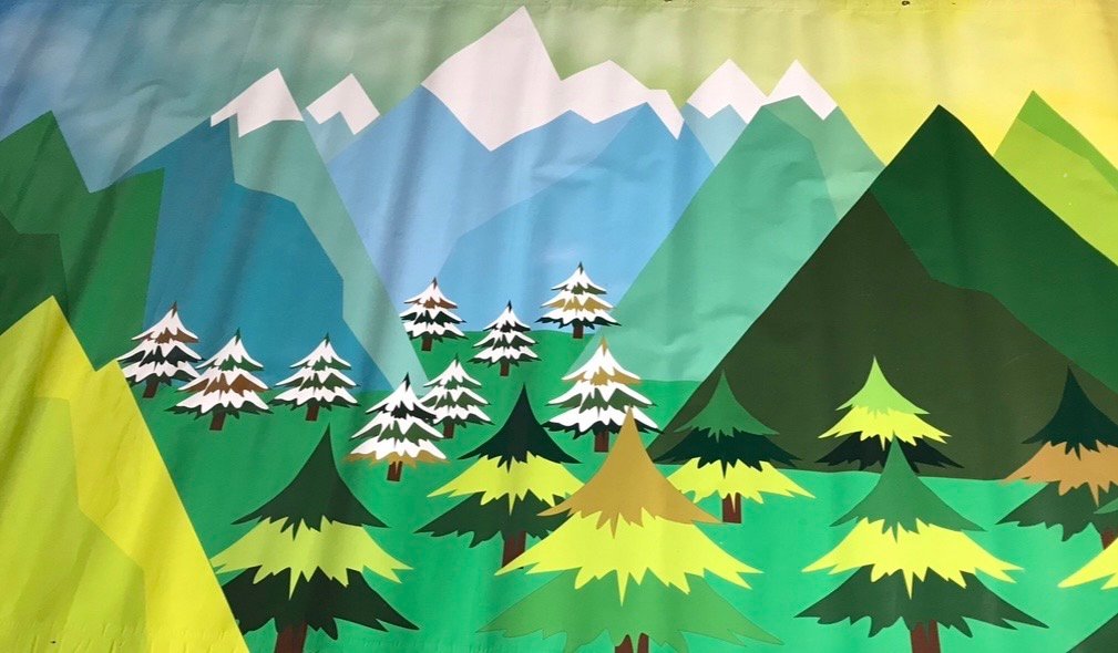 Estructura Ajsutable Mas Lona Paisaje
