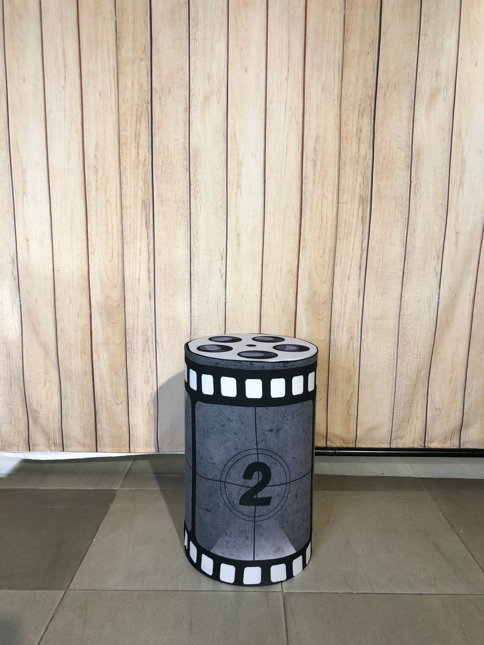 Cilindro Pequeño Tela Película (Cine)