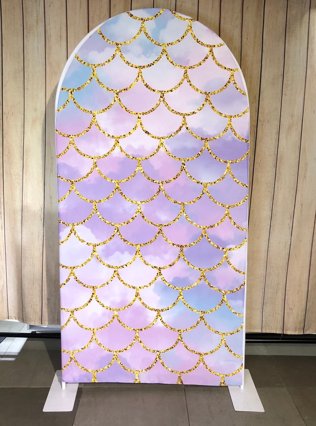 Estructura Mas Tela Sirena Punta Ovalada