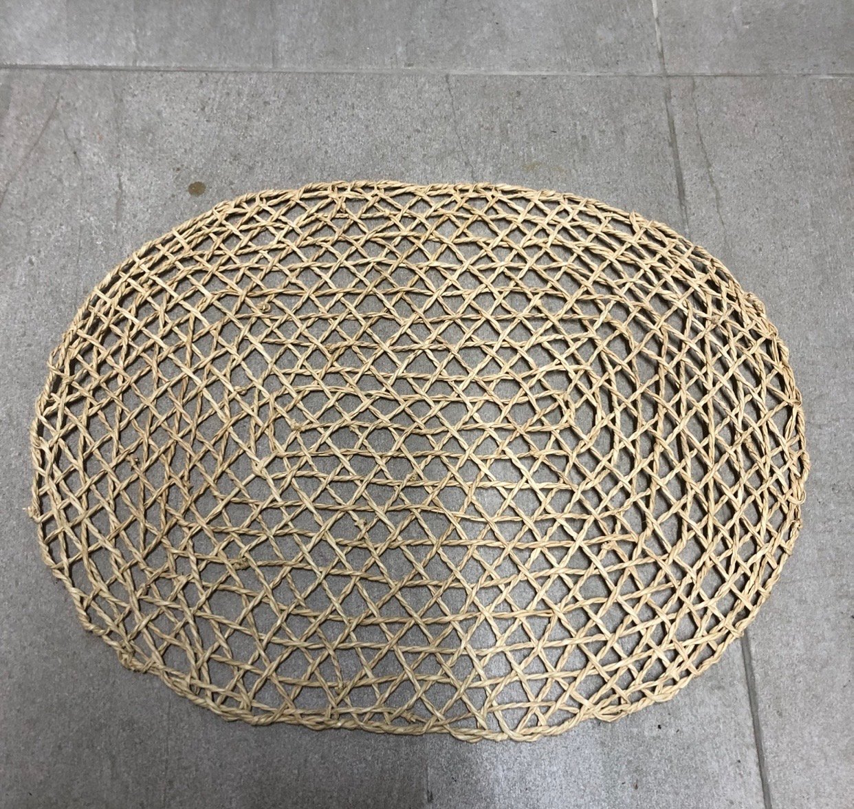 Individual Ovalado Café Huequitos