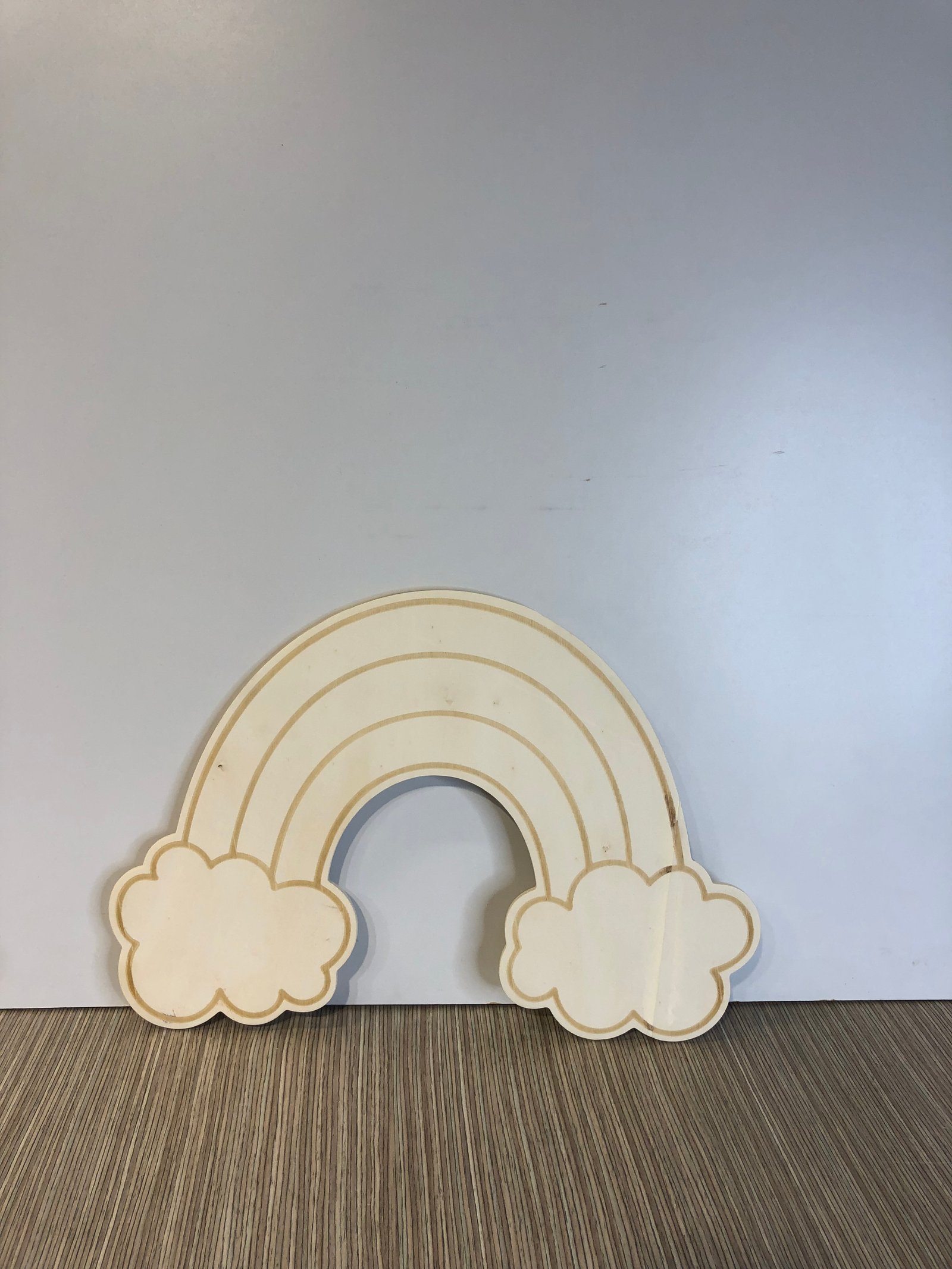 Arcoíris Plano Madera