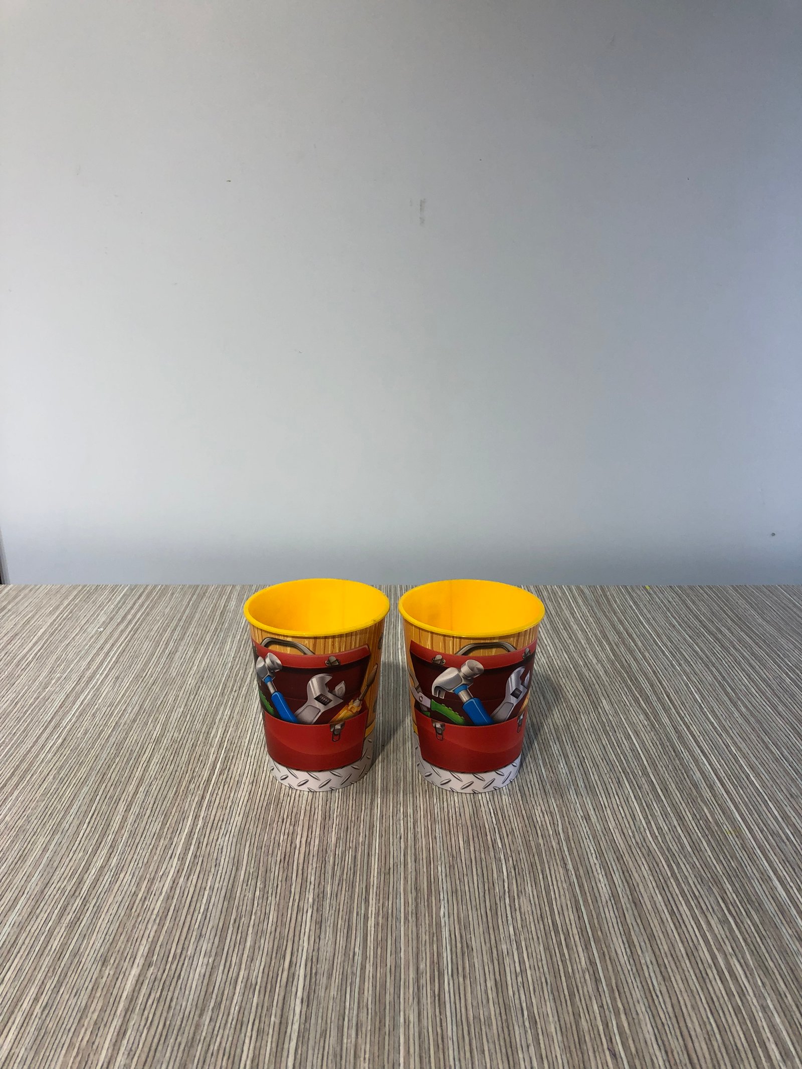 Balde Plastico Amarillo Herramientas