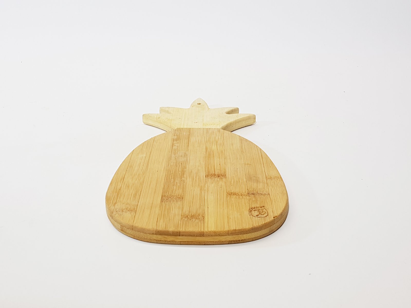 Bandeja Madera Natural Forma Piña