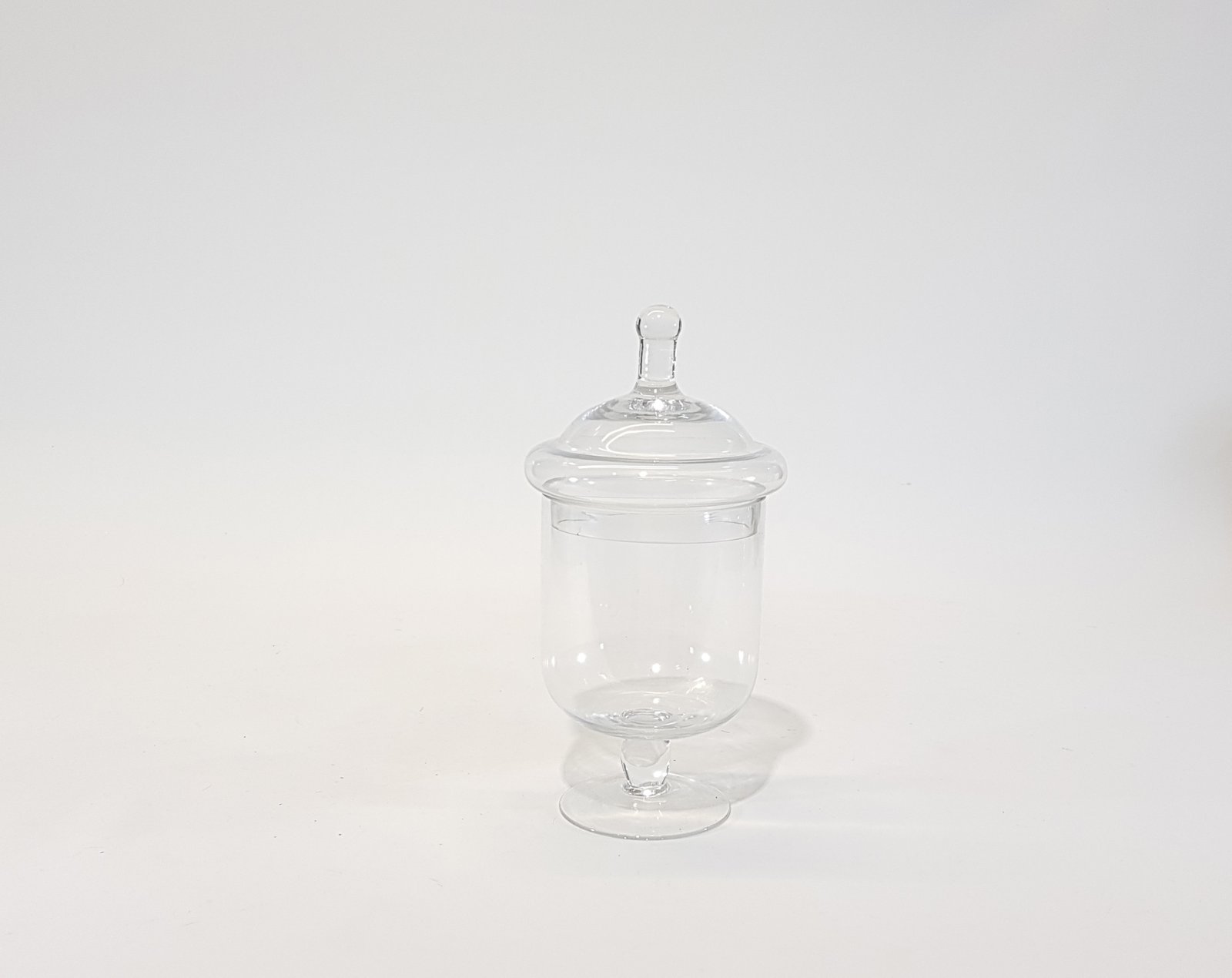 Bombonera Mini Cilindro Con Pedestal Tapa Boton