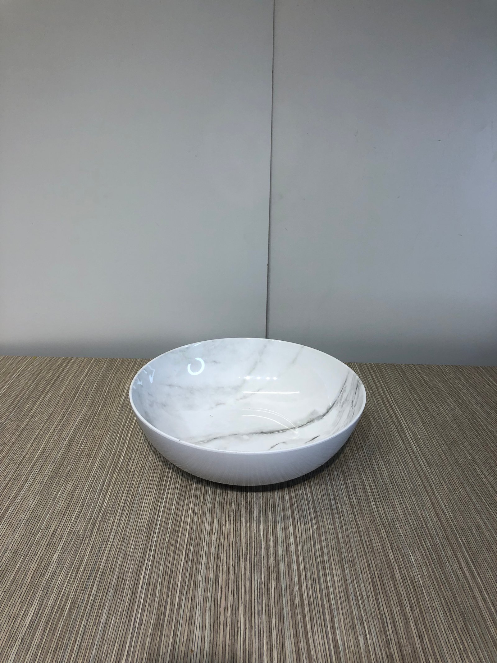 Bowl Redondo Grande Marmol