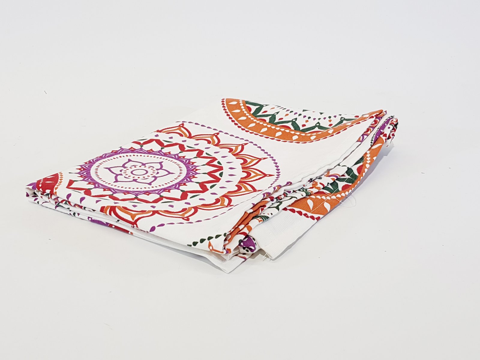 Camino Mandalas Verde, Naranja Y Morado