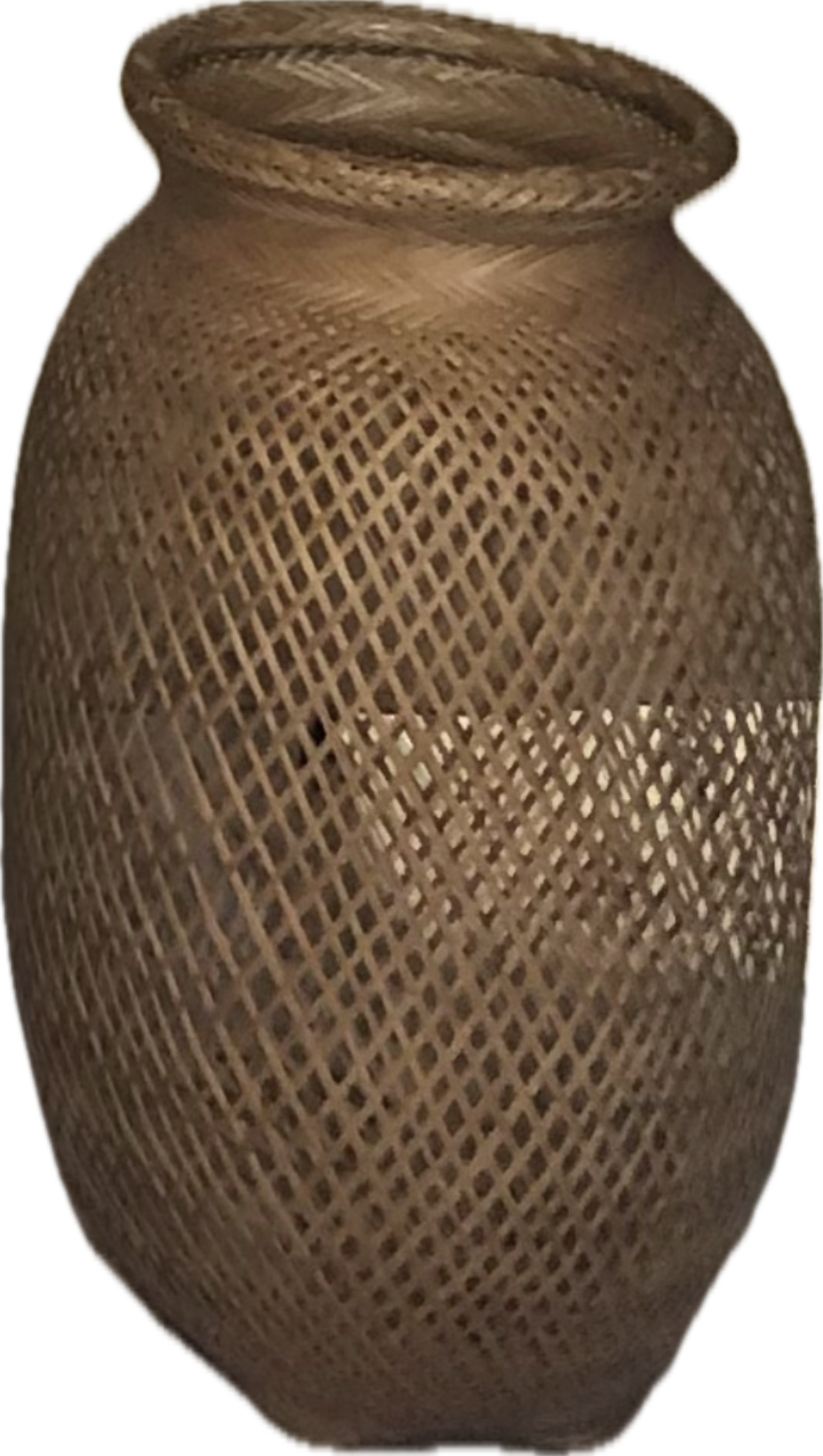 Canasto Alto Boho Rattan