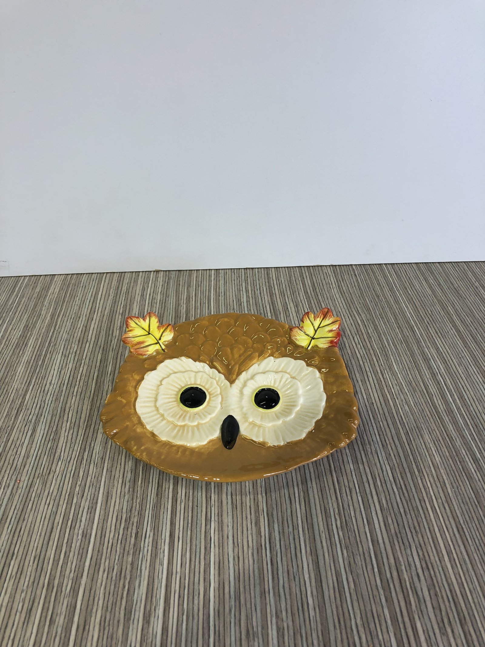 Salsera Ceramica Animalito Del Bosque Buho