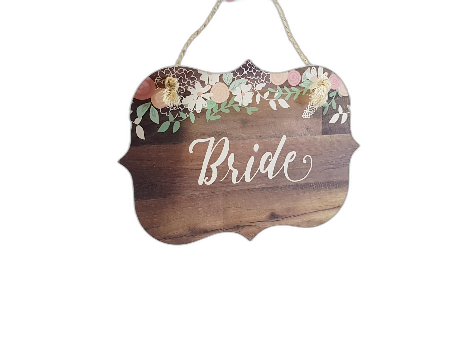Decorativo Colgante Bride & Groom (Novio Y Novia)