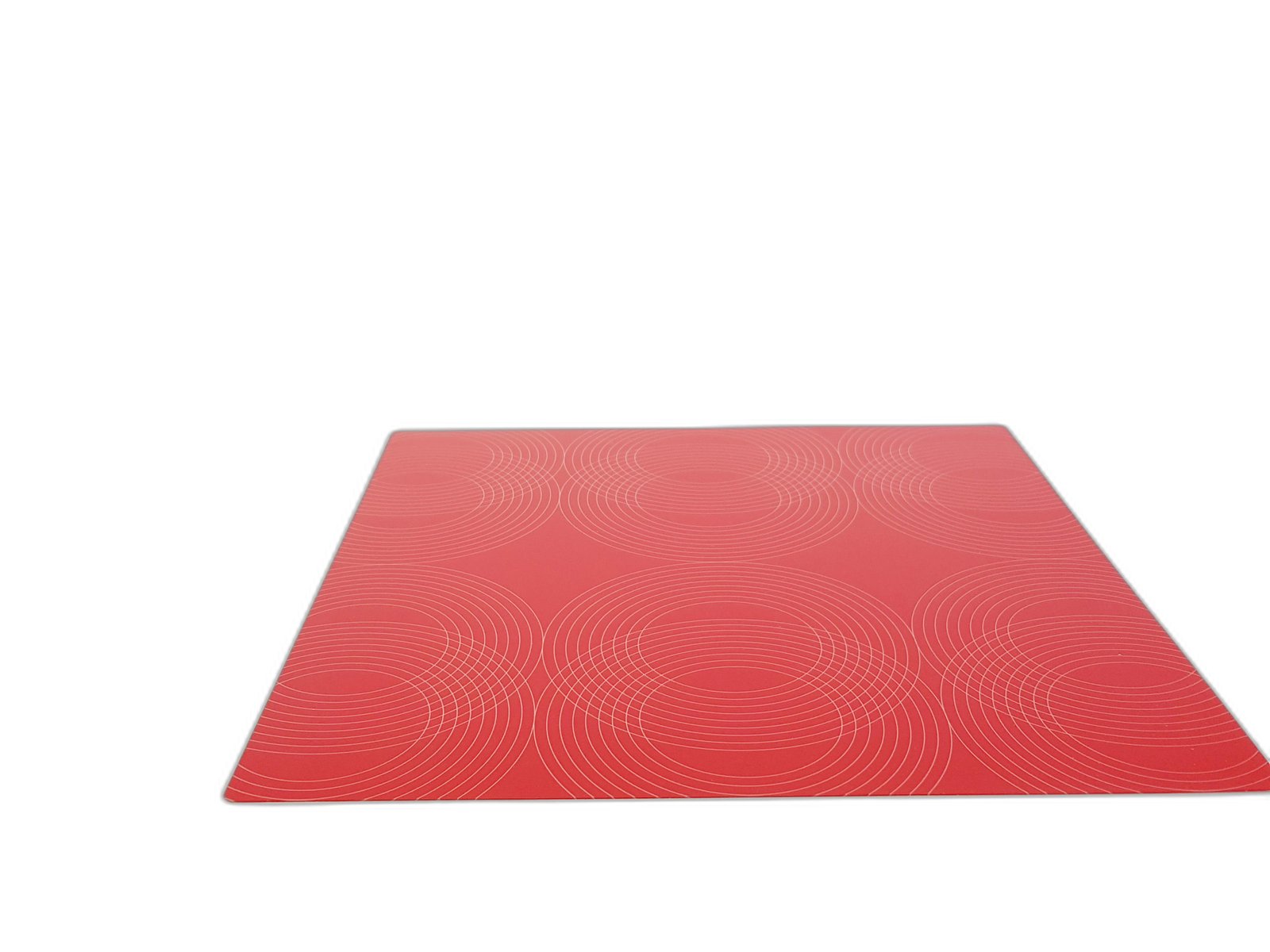 Individual Cuadrado Rojo 37 X 37