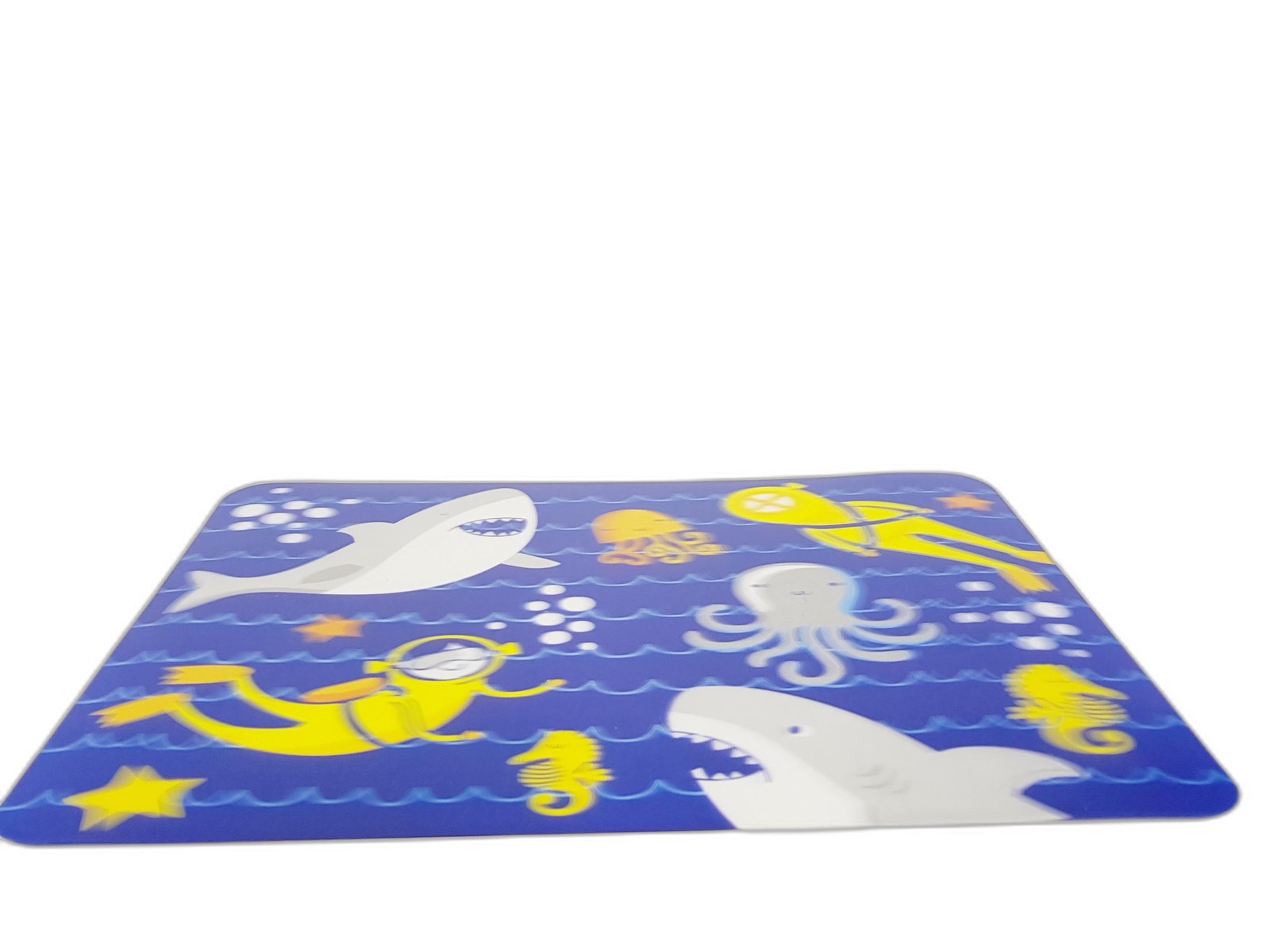 Individual Tiburones Y Buzos 3D 46 X 36