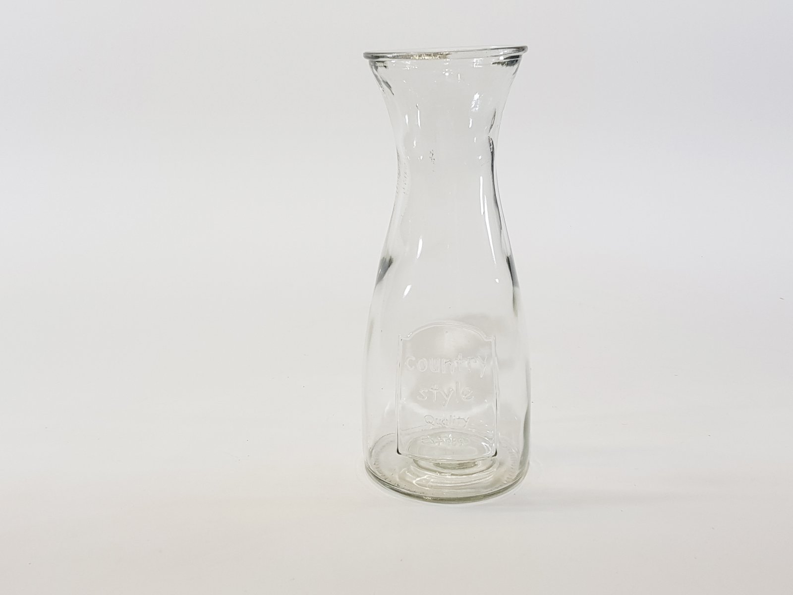 Jarron Vidrio Transparente Country Style