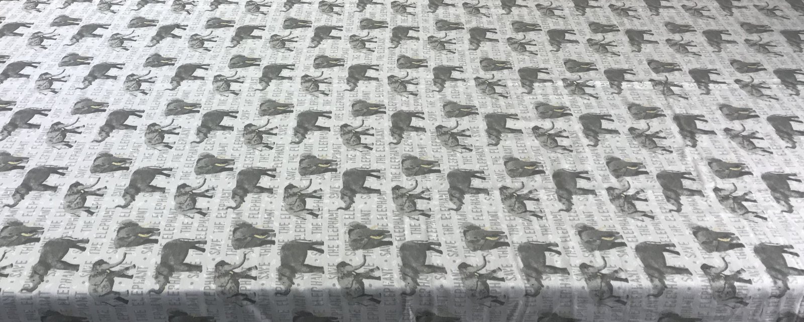 Mantel Gris Elefantes