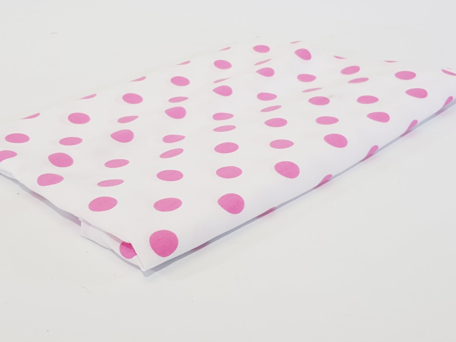 Mantel Blanco Bolas Rosadas Grande O Pequeño 2.00 