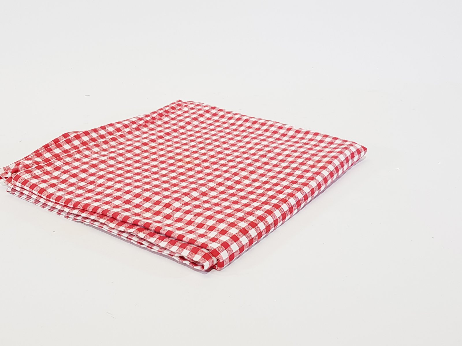 Mantel Cuadritos Rojos Y Blancos Grande
