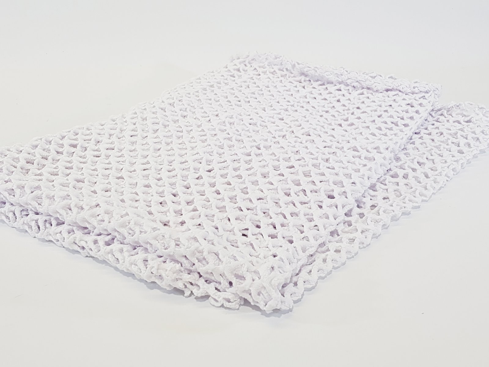 Mantel Malla Blanca 1.45 Largo X 1.10 Ancho