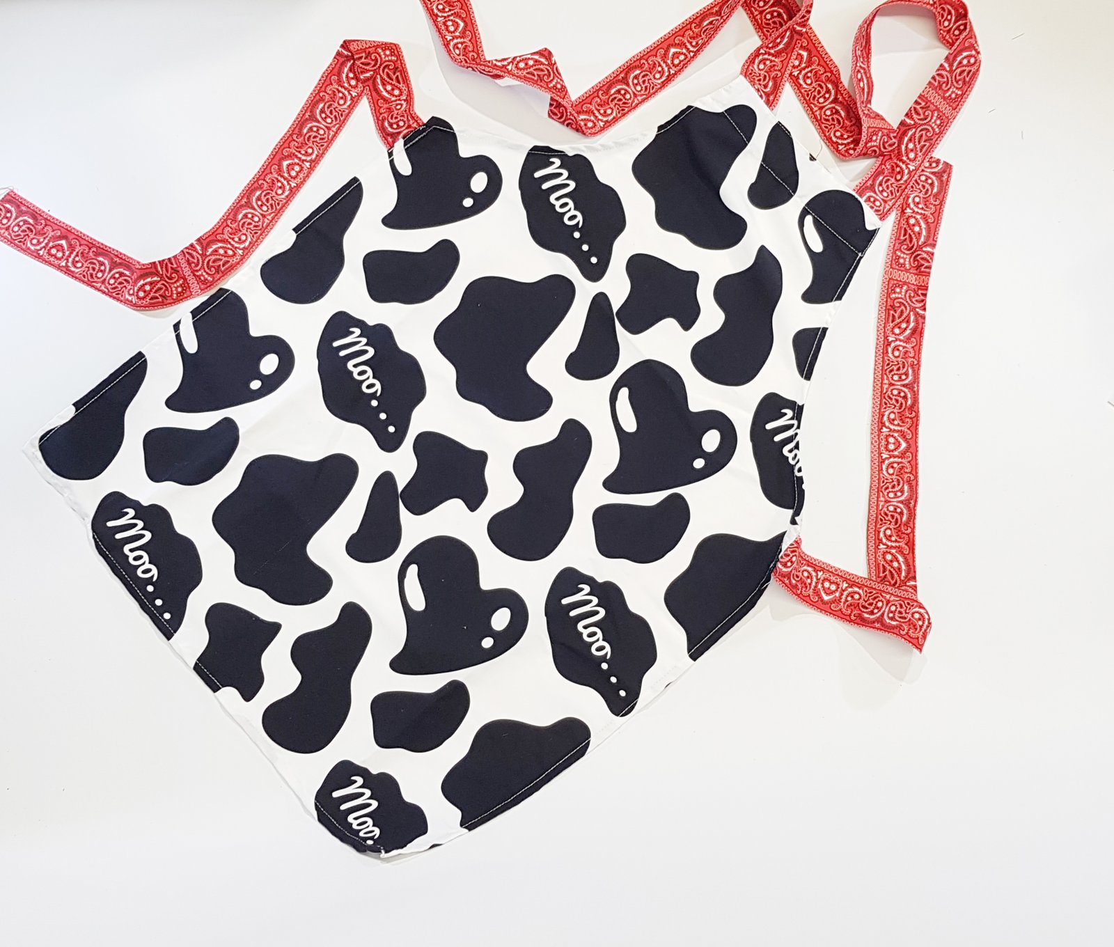 Delantal Adulto Manchas Vaca