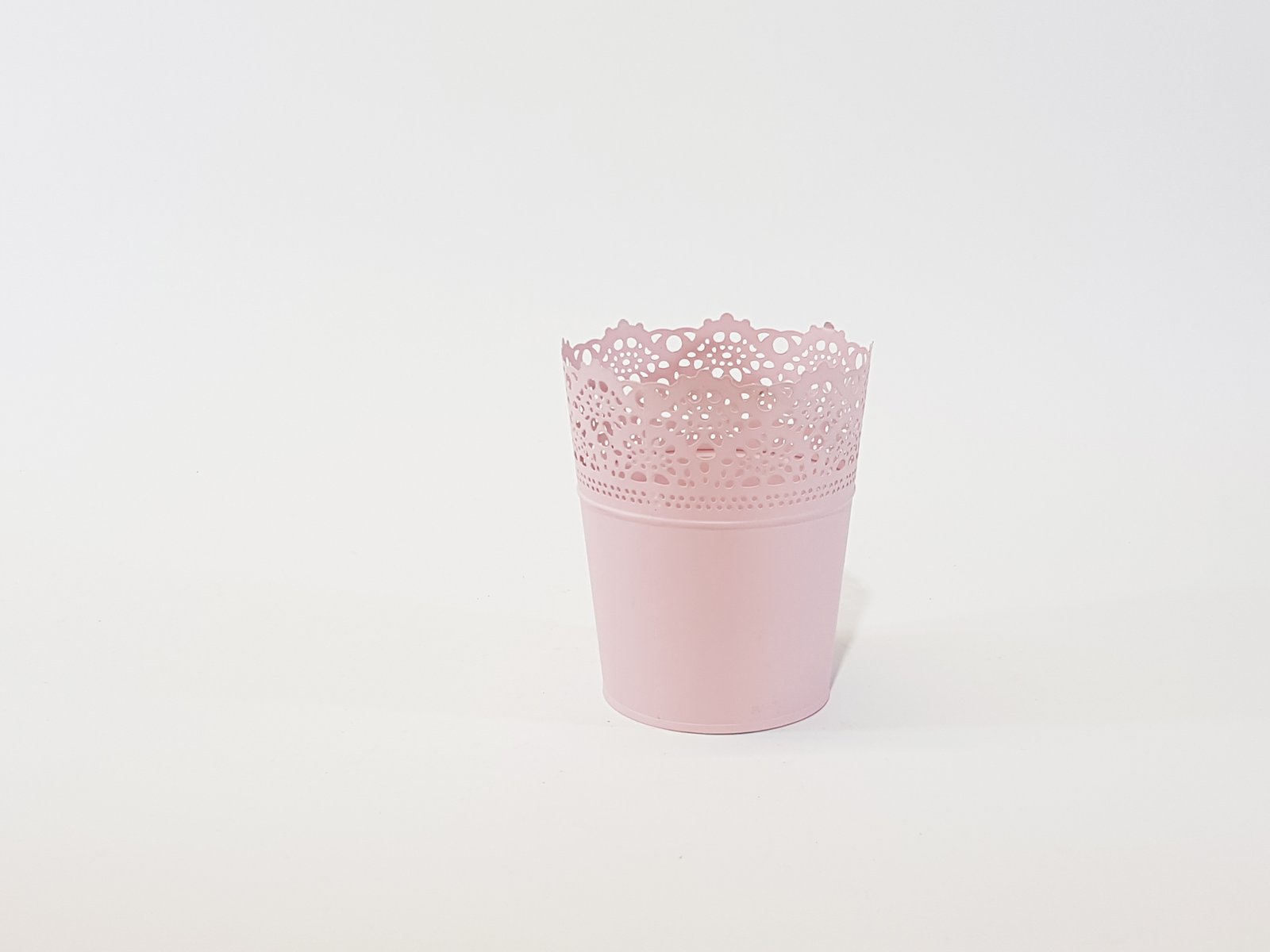 Matero Borde Encaje Rosado Mediano