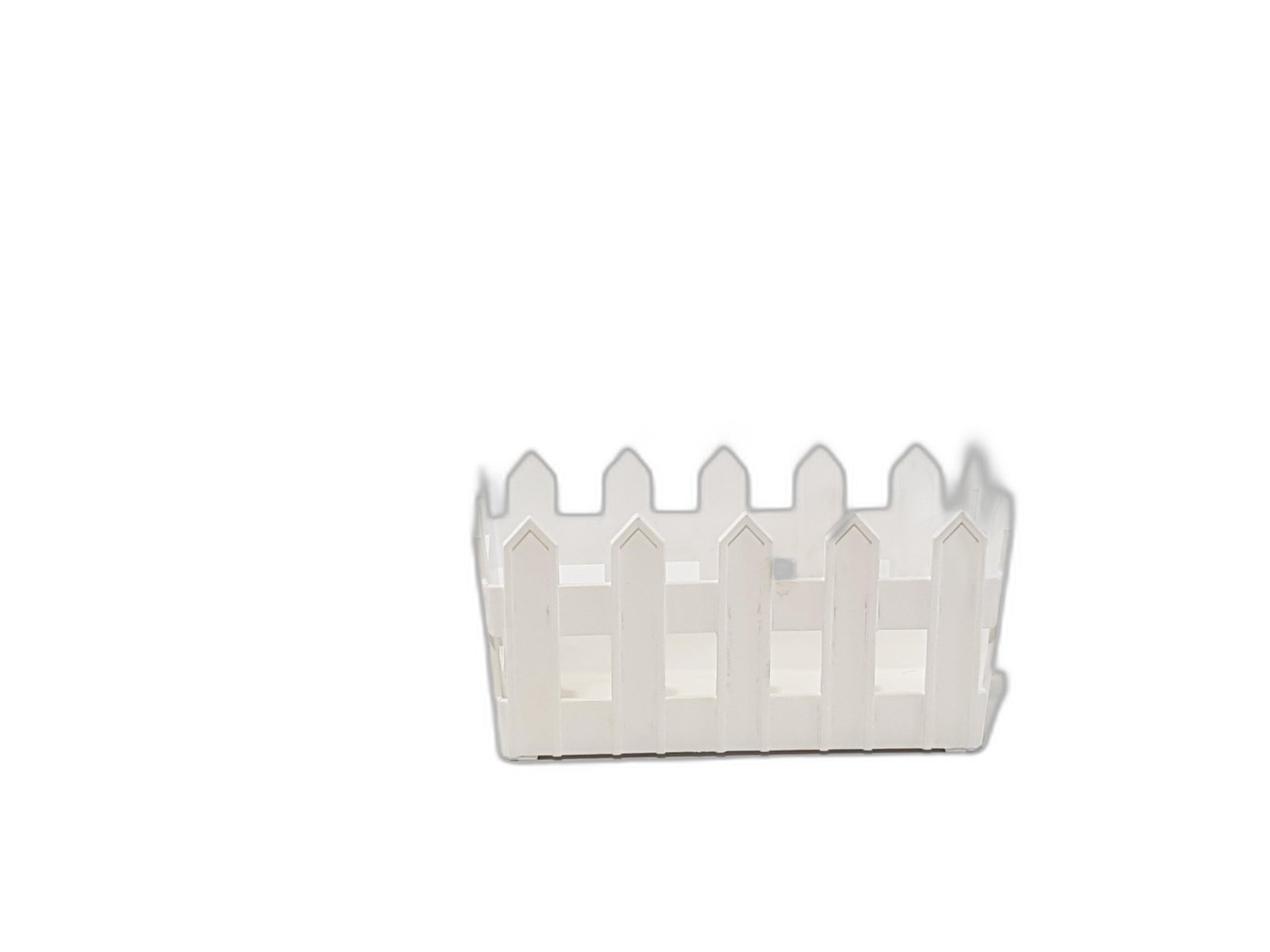 Matero Plastico Tipo Cerca Blanco