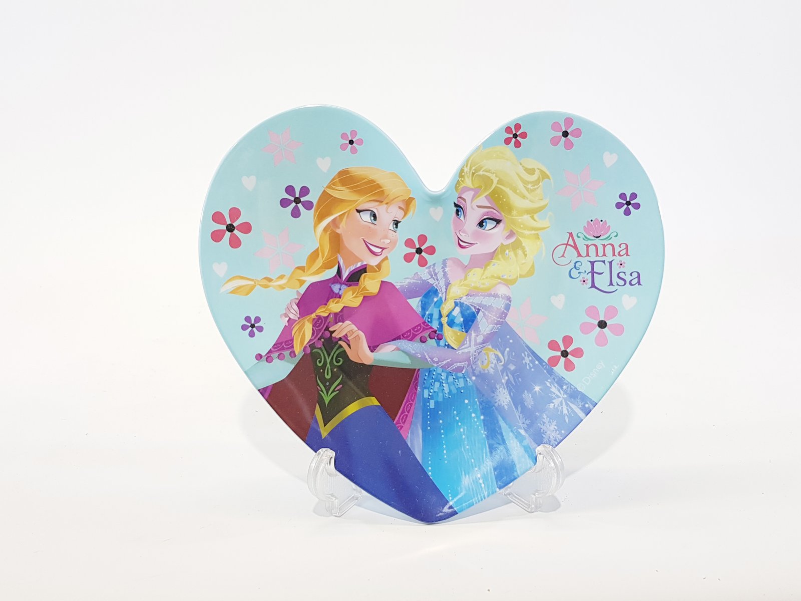 Plato Forma Corazon Ana Y Elsa