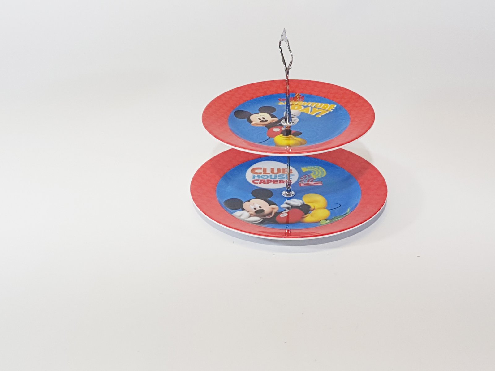 Porta Postres Dos Niveles Mickey