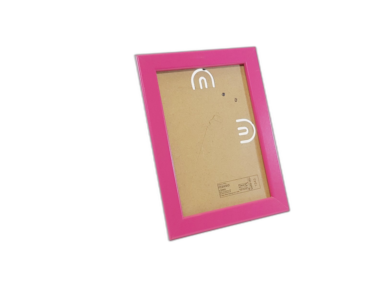 Porta Retratos Borde Rosado Oscuro Mediano 13 Ancho X 18 Largo