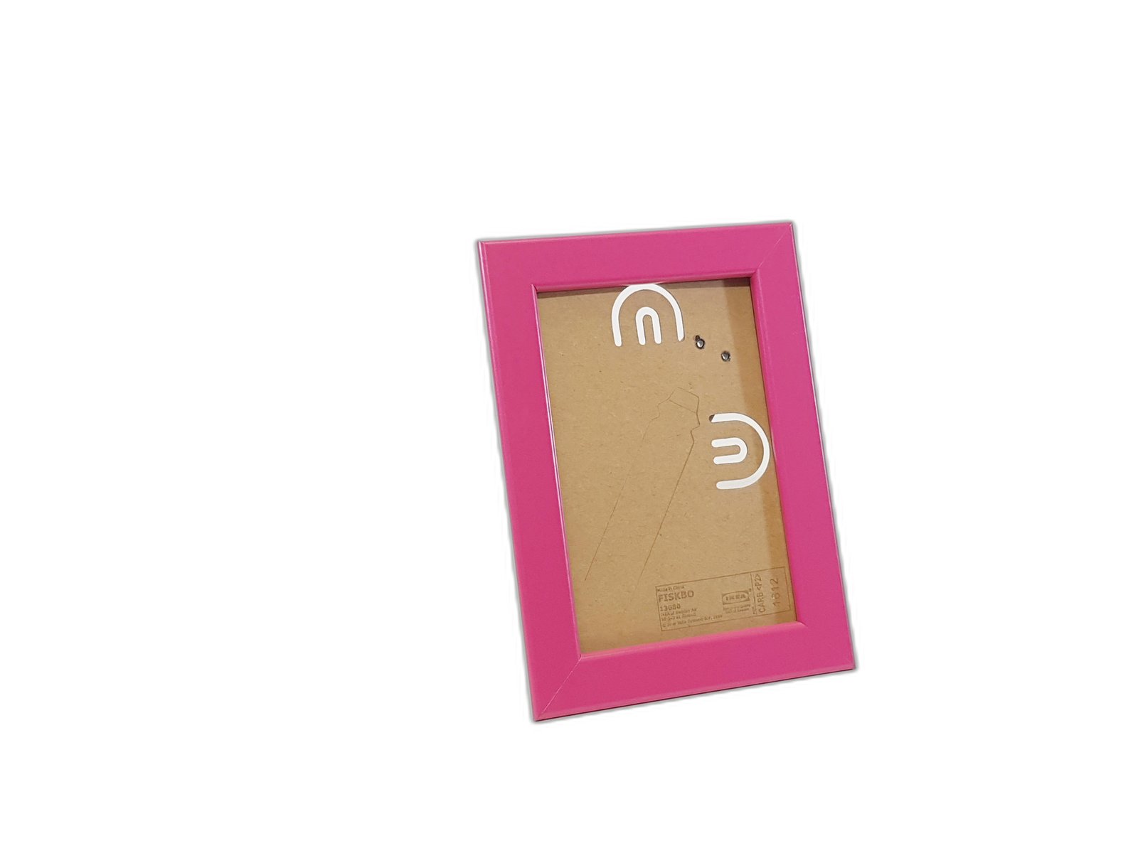 Porta Retratos Borde Rosado Oscuro Pequeño 10 Ancho X 15 Largo