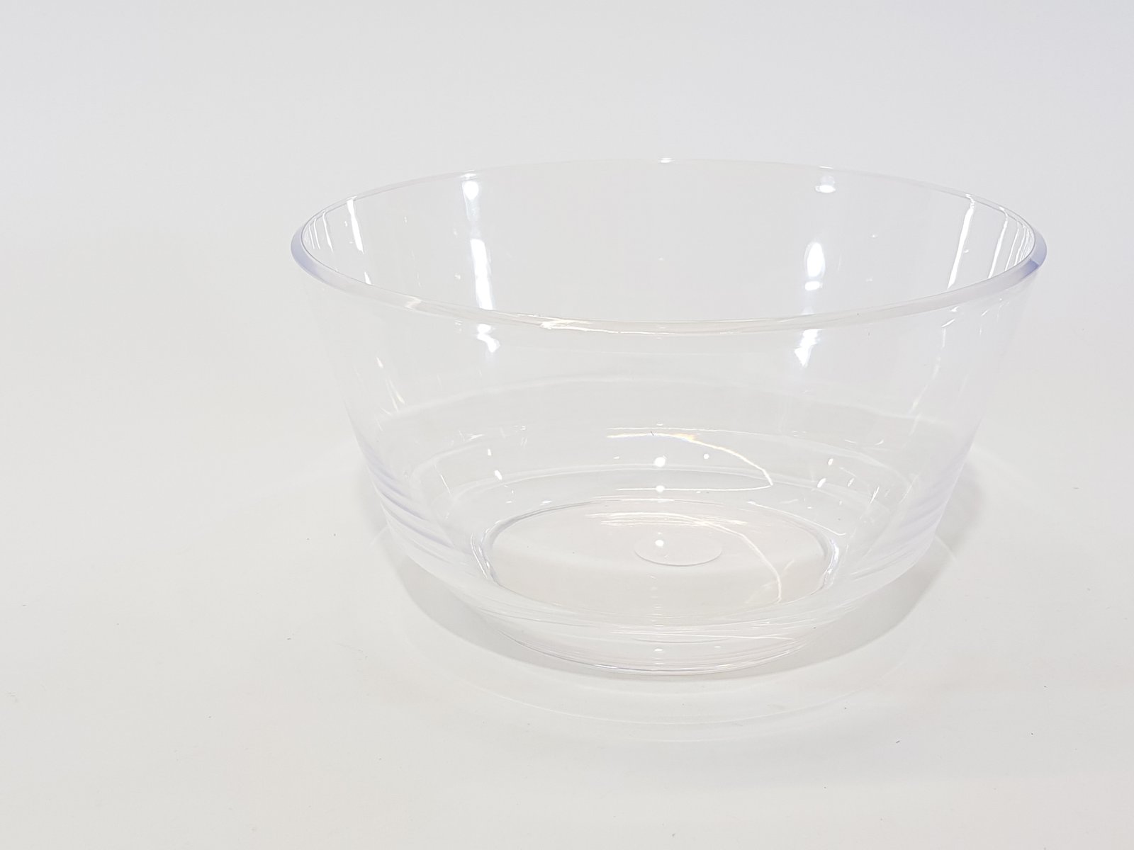 Recipiente Acrílico Transparente Ovalado Mediano