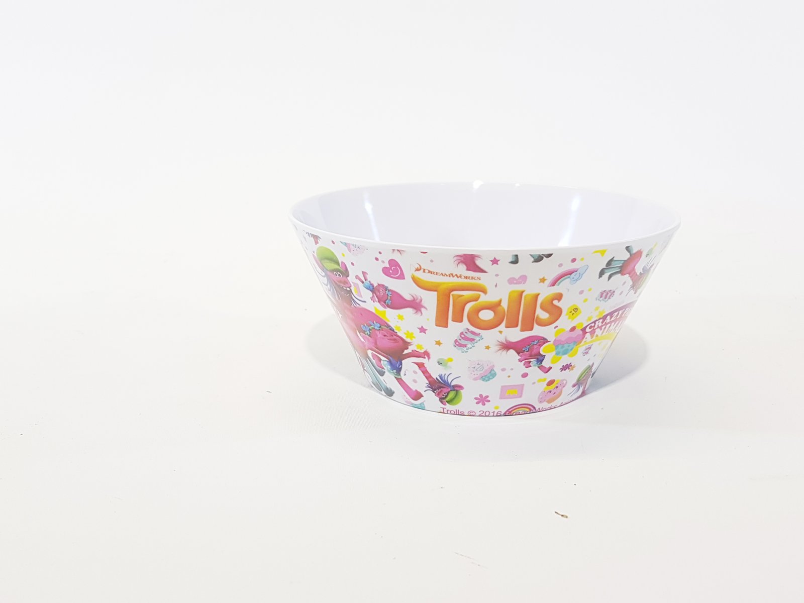 Recipiente Pasta Ovalado Con Fondo Trolls