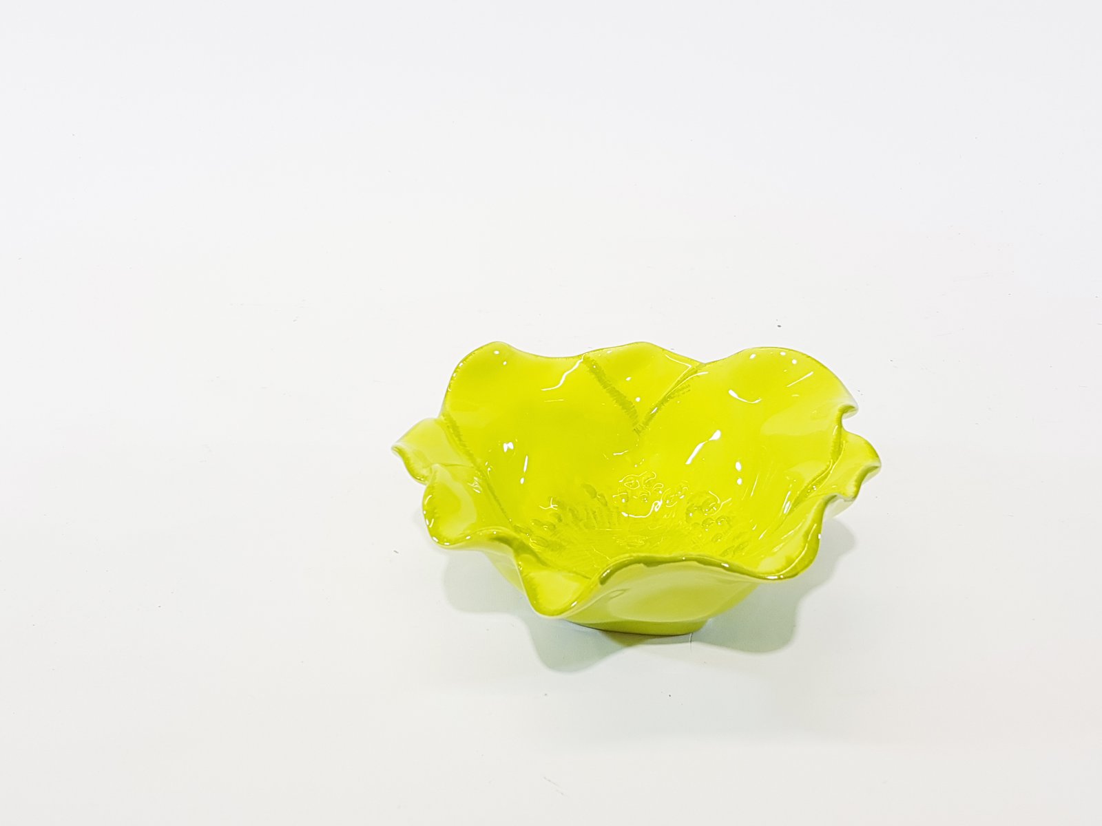 Salsera Ceramica Verde Flor